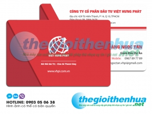 In name card cho công ty Việt Hưng Phát