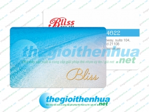 In member card cho Bliss Nailbar